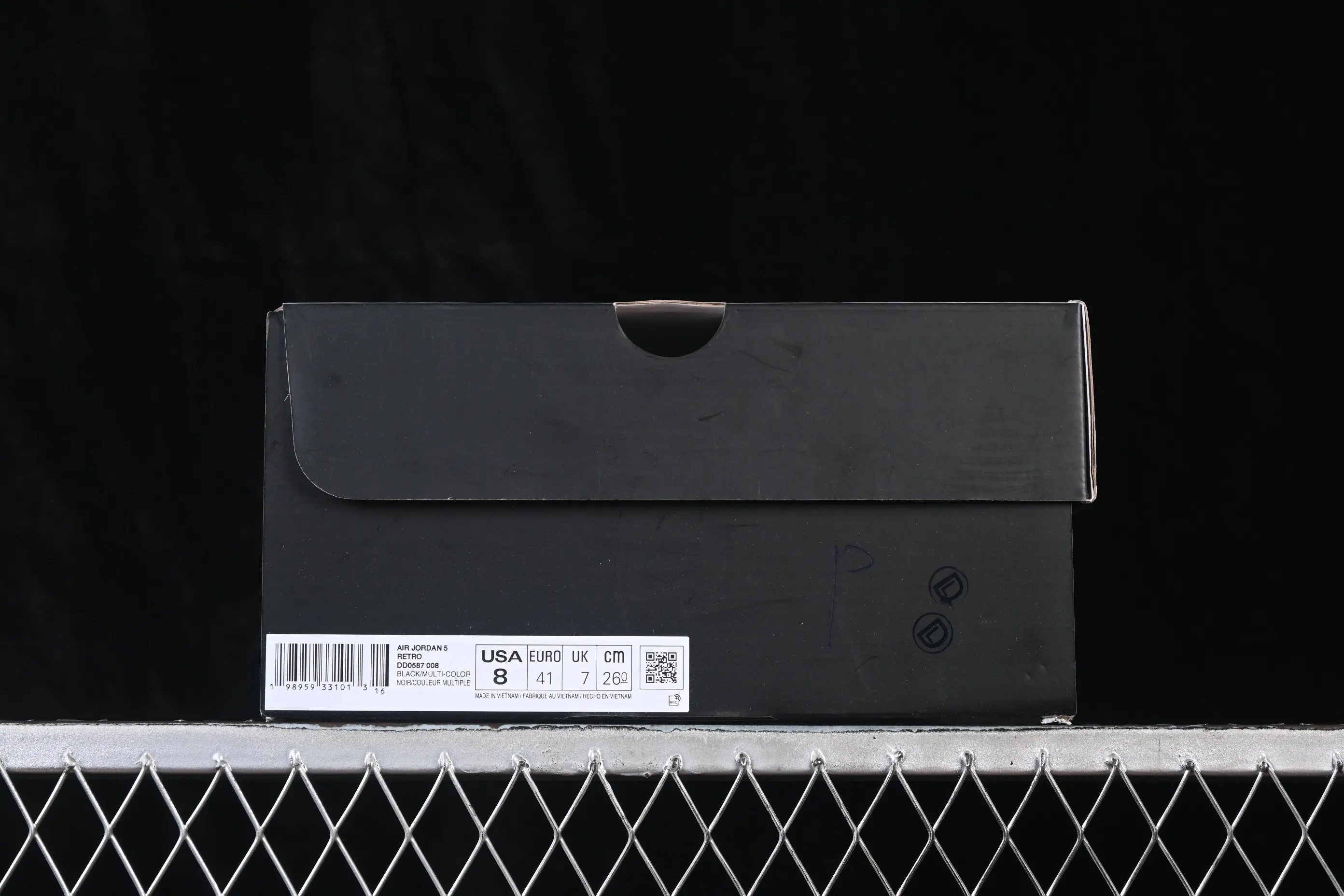 All categories Air Jordan Jordan series basketball shoes Air Jordan 5 GX foreign trade version Air Jordan 5 Retro "Black University Blue" AJ5 Joe 5 University Blue DD0587-008